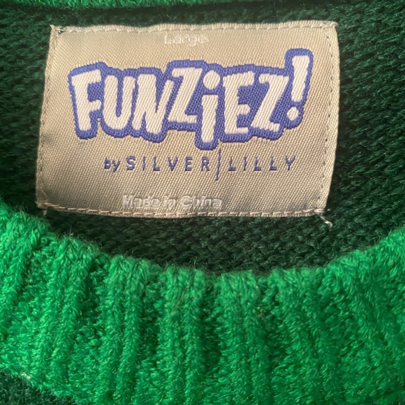 Funziez Stripper Santa Ugly Christmas Sweater - Picture 3 of 4